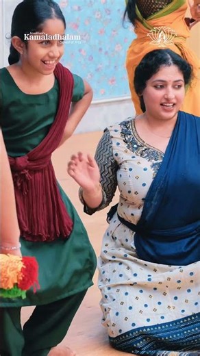 Happiness is Teaching Dance❤️ #littleones #dance #anusithara #kamaladhalam