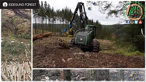 8.9K views · 135 reactions | A John Deere 1470 operated by Peter Williamson Jnr of Forestry Parts Direct Ltd (UK distributers of Iggesund Forest Products) trialling the Iggesund Forest Blue Bars in a nice stand of Spruce | Forestmachinemagazine | Facebook