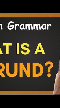 What's a GERUND? 🏊‍♂️📖