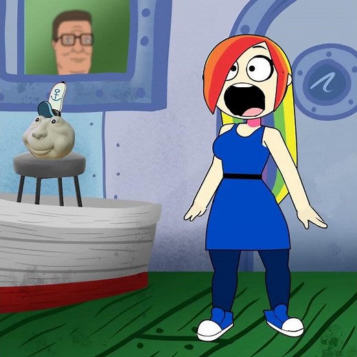 Victory Screech - Spongebob Squarepants Animation