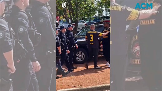 Comancheros ride into Canberra - March 21, 2026