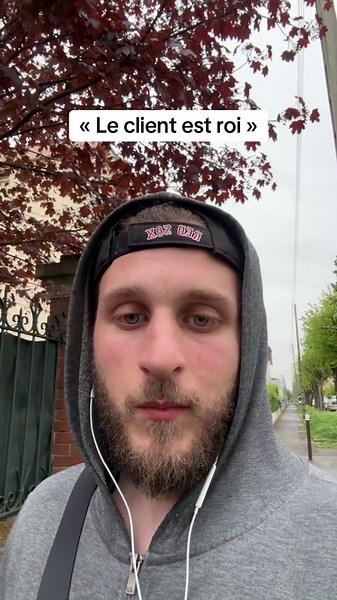 Course d'orientation & livreur : anecdote client roi