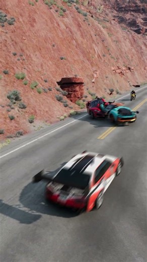 Full Speed Zero Mercy 💨💥 #cars #beamngdrive