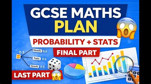GCSE Maths Syllabus Explained: Probability Statistics (Final Part) | Shubham Narayan Achari