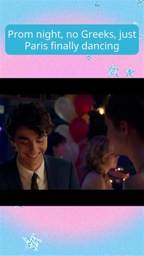 Romcom Clips on Instagram: "🎬 My Big Fat Greek Wedding 2 (2016) 🎭 Romantic Comedy · Family Comedy · Coming-of-Age Commentary: This prom moment plays like a tiny rebellion wrapped in tulle and corsages: Paris finally gets to be just a girl with a crush, not “the Greek daughter of the entire neighborhood.” The hesitation in their awkward compliments isn’t just teen shyness; it’s Paris testing what it feels like to be seen as herself, without a chorus of relatives defining her. When Bennett break