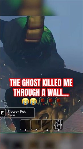 The Ghost Killed Me Through a Wall... in Roblox Demonology