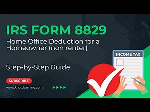 TurboTax 2022 Form 1040 - Home Office Deduction for a Homeowner
