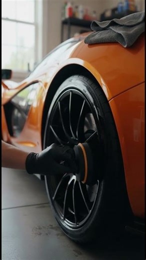 This is What 100 Hours of Detailing Looks Like 🍊#SupercarShine #DetailingProcess #asmr