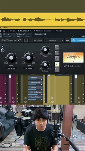 Mixing Vocals To Sit ON TOP🎤