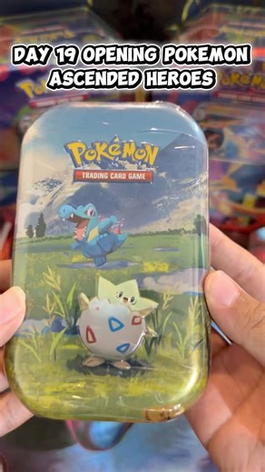Day 19 Opening Ascended Heroes Mini Tin #pokemon #pokemoncards #pokemoncommunity