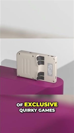 Retro Gaming Revival: Unboxing the Quirky Handheld Console! #shorts