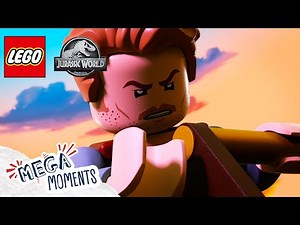 The Secret Mission | LEGO Jurassic World: Legend of Isla Nublar | Mega Moments