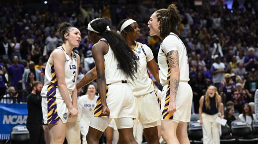 LSU crushes Texas Tech to advance