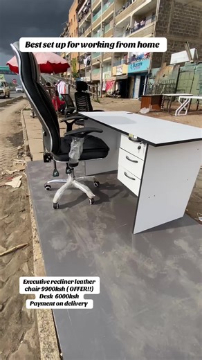 Office desk & chair ….. #fyp #nairobitiktokers