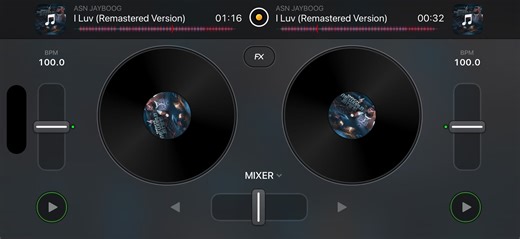 Overlapping Visuals for Mood & DJ Sets