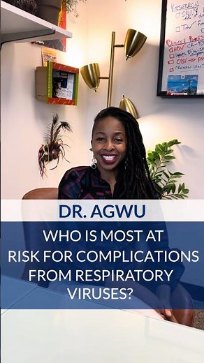 Respiratory Virus Season: Who Is Most at Risk of Complications? #rsv