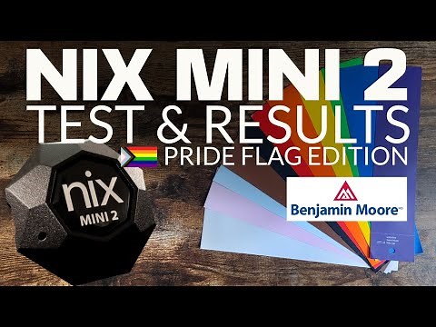 Nix Mini 2 Color Sensor Test & Review - PRIDE EDITION - Worth It?