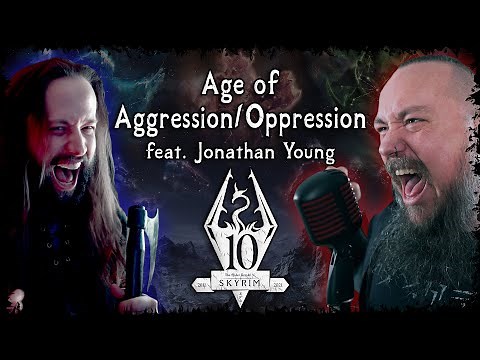 Skyrim - Age of Aggression & Oppression (Epic Metal Cover) - [feat ‪@jonathanymusic‬]
