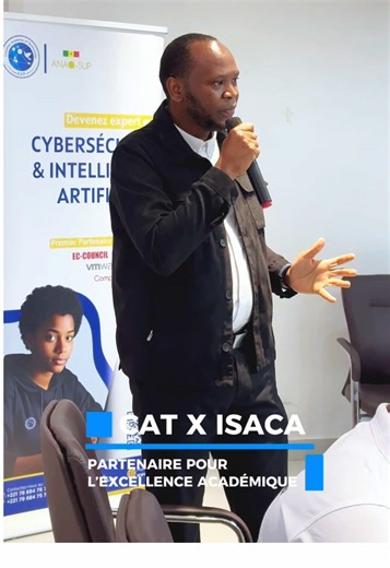 La Colombe Academy of Technology (CAT) marque une étape historique en devenant le tout premier partenaire officiel d’ISACA en Afrique francophone. Ce partenariat stratégique témoigne de notre engagement en faveur de l’excellence académique, du renforcement des compétences et de la formation aux standards internationaux dans les domaines de la gouvernance IT, de la cybersécurité et de l’audit des systèmes d’information. Grâce à cette collaboration avec ISACA, référence mondiale en matière de gouv