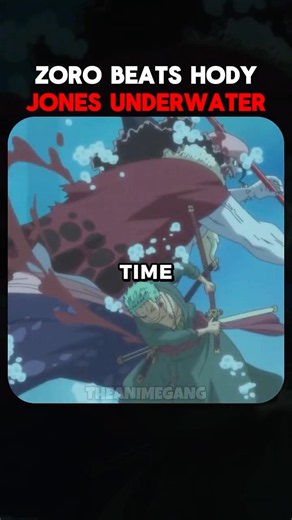 Zoro defeats Hody Jones Underwater💀