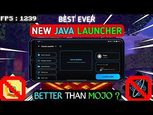 New Java Launcher For Android 💯 (Cryonix Launcher)
