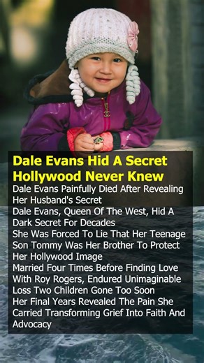 Dale Evans Hid A Secret Hollywood Never Knew #shorts #viral