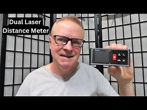 Easy to Use Bauihr Dual Laser Distance Meter Measurement Tool