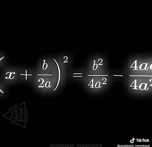 math triad with quadratic formula #math #phonk #bp #edit #stem | Math