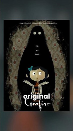 The Coraline book was much darker than the movie