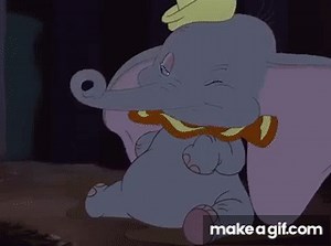Dumbo (1941) - Blowing Bubbles on Make a GIF