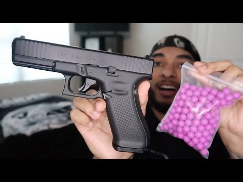 Unboxing Glock 17 Paintball Gun 🔫