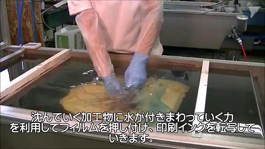 水圧転写とは　【技術解説】