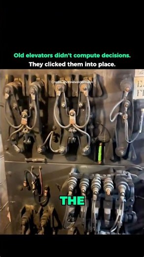 How Elevators Worked Before Computers (Relay Logic Explained)