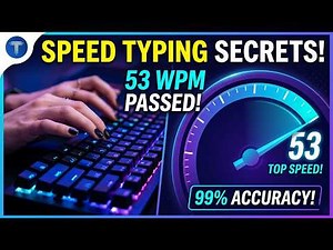TypingMaster Test Passed | 53 WPM Speed | Professional Typing Practice