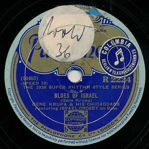 Gene Krupa & His Chicagoans - Blues Of Israel / Three Little Words