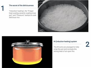 Tiger Pressure IH Rice Cooker - JPK-G