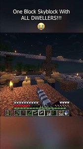 ALL Horror Mods In One block Skyblock #minecrafthorror