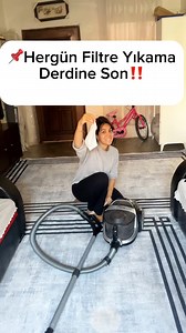 Hergün filtre yıkamaya son | Ganime bucak