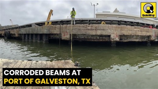 Galveston Port Deck Repair with QuakeWrap s SPiRe+ Technology | Pile Buck Magazine posted on the topic | LinkedIn