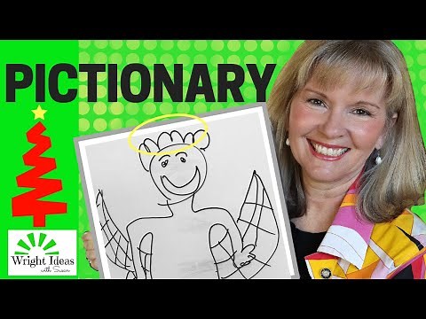 CHRISTMAS PICTIONARY GAME (or any topic)