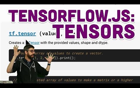 Tensorflow.js系列课程——张量(tensor)