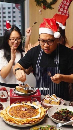 5 CHRISTMAS DISHES IN 5 HOURS?! 🎄🤝
