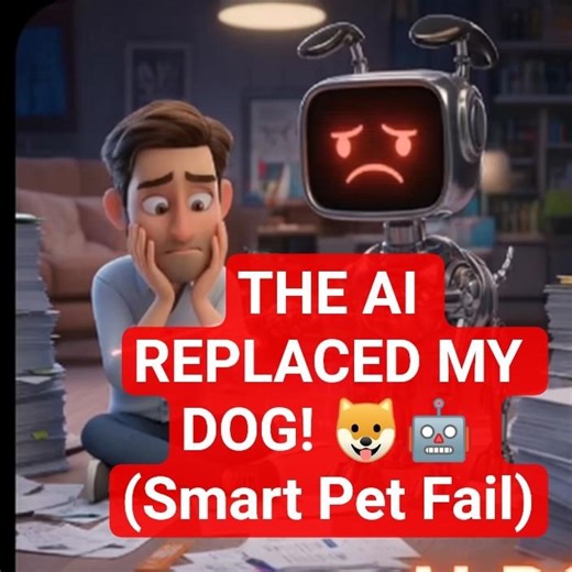 THE AI REPLACED MY DOG! 🐶🤖 (Smart Pet Fail) #shortvideo