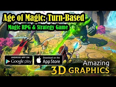 Age of Magic: Turn-Based Magic RPG & Strategy Game Gameplay (Android/IOS)