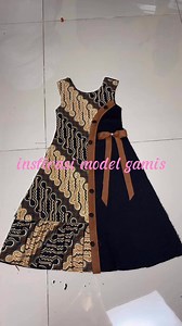 108K reactions · 5.1K shares | insfirasi model gamis pariasi batik #reels #reelviral #tutorialmotong #tutorialmenjahit #insfirasimodelgamis | Ning's Tailor | Facebook