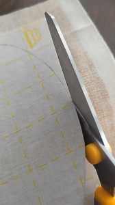 Here are some more clues about the pattern that's coming soon! Also, did you know that you're supposed to move the fabric when cutting but keep your scissors in one spot? 🐶 | Slice of Pi Quilts