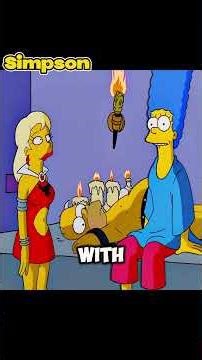 Marge escaped through the window #anime #animerecap #TheSimpsons