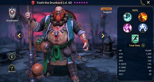 Yoshi the Drunkard - HellHades - Raid Shadow Legends