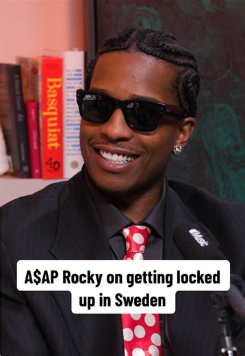 @A$AP ROCKY’s time in Sweden was CRAZY… Check back on @Apple Music or YouTube today for the full interview. #HipHop #rap #asaprocky #fyp