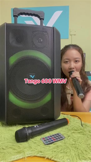 Tango 600 WMV: Portable Karaoke Speaker for Events